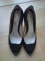 🤩LEDER-PUMPS-SCHUHE IN SCHWARZ - NEU & ARMANI P.