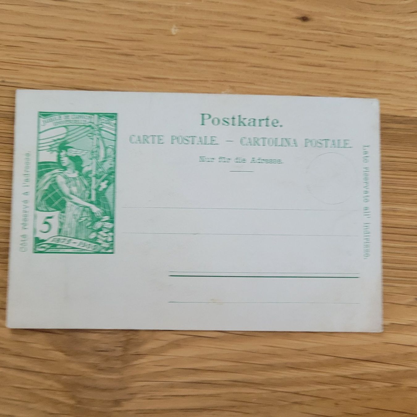 Cartoline postali: GS Carte Postale – Usato da Biel/Bienne venduto da Destockweb