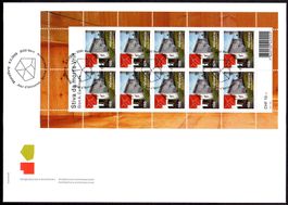 2 FDC 2009 KB Architektur SBK 100.- Illustriert ohne Adresse