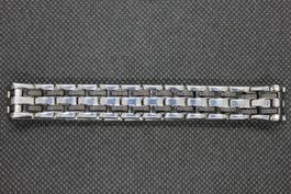 Herrenarmband Edelstahl mit griechischem Muster, Neu