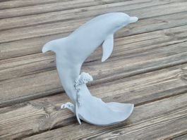 Delfin Bisquitporzellan markiert KAISER W. GERMANY