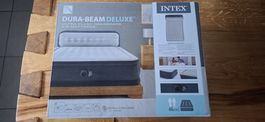 Intex Luftbett Dura-Beam Deluxe mit Kopfteil, neu!
