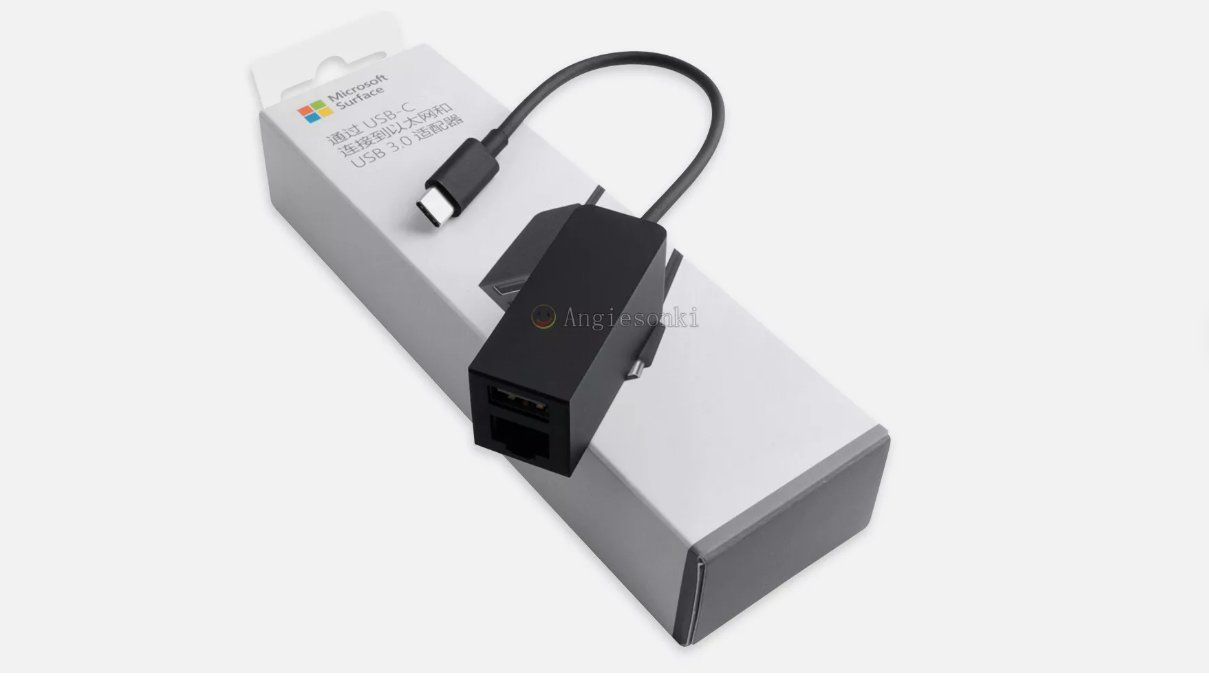 Unità & Adattatore: Microsoft Surface Typ-C auf USB3.0 – Nuovo e nell'imballaggio originale da Gisikon venduto da Fidii