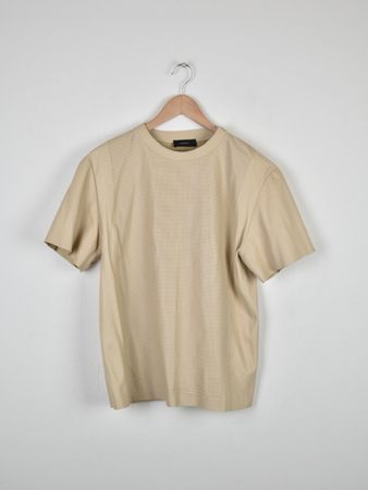 JOSEPH Lammleder Shirt, beige, Gr.40, neuwertig