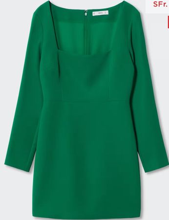 Kleid grün von Mango