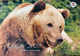 Kalender 2027 «VIER PFOTEN – STIFTUNG FÜR TIERSCHUTZ»