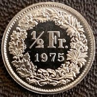 50 Rappen 1975 stgl. / aus Münzsatz