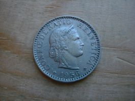 (S1) 20 Rappen 1956
