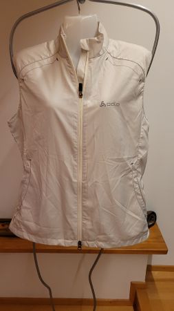 Odlo Weste beige Damen Sportweste Gilet