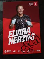 Elvira Herzog - handsigniert SFV Karte  ⚽🇨🇭🇨🇭