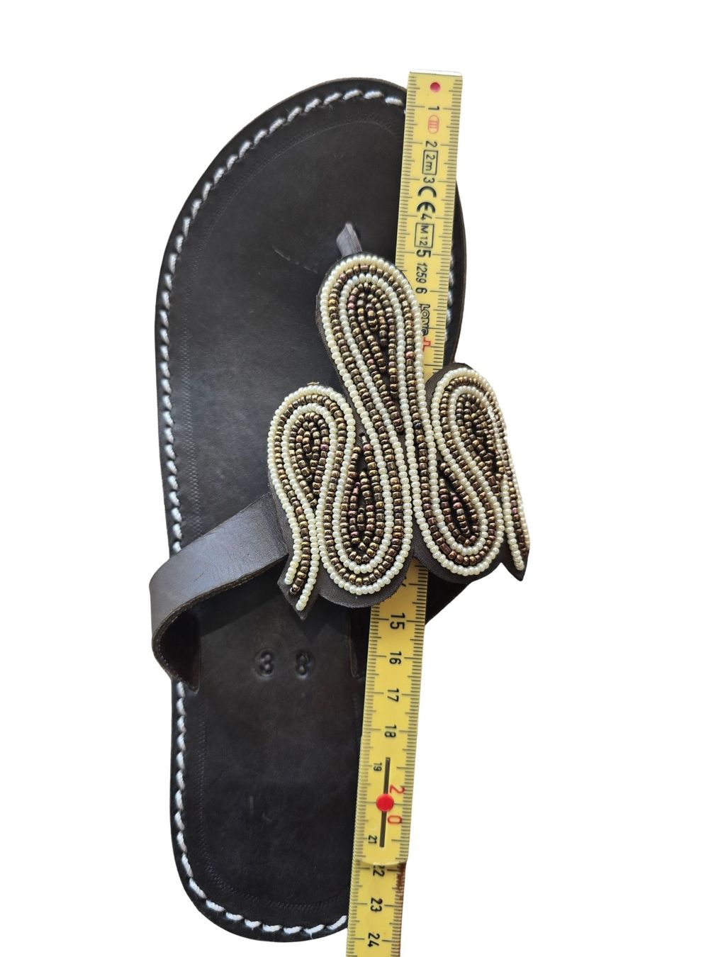 Scarpe da donna: Handgemachte Leder-Sandalen -  Creme-Bronze 38 – Nuovo e nell'imballaggio originale da Brione s. Minusio venduto da Littleninja 3