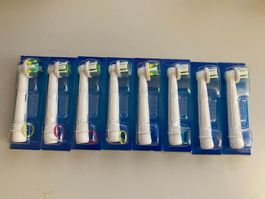 Oral-B Ersatz Zahnbürsten/Aufsteckbürsten 8 Stück