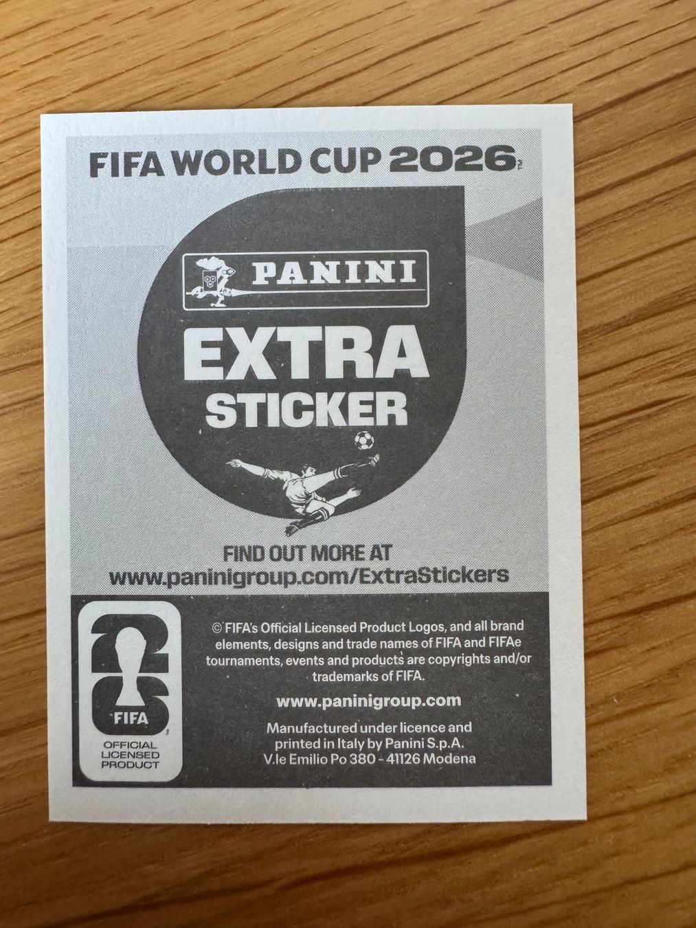 Panini Sammelbilder & Trading cards: Panini WM 2026 - Extra Sticker Gold – Gebraucht aus Bern von fausti94 1