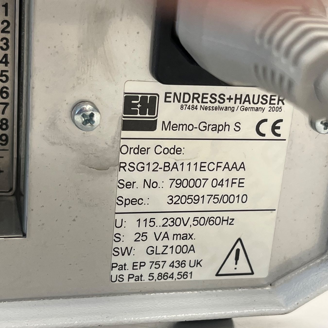 Accessori da laboratorio: Endress & Hauser Memograph S – Usato da Niederdorf venduto da LeptonAG_Labor 7