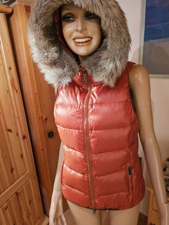superschönes Marc O' Polo Gilet mit Kapuzze gr.38