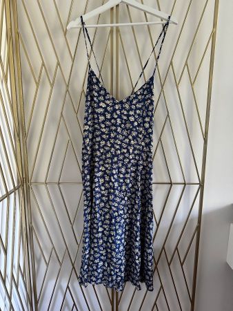 Sézane Sommerkleid, 100% Viskose, gebraucht, Grösse 38