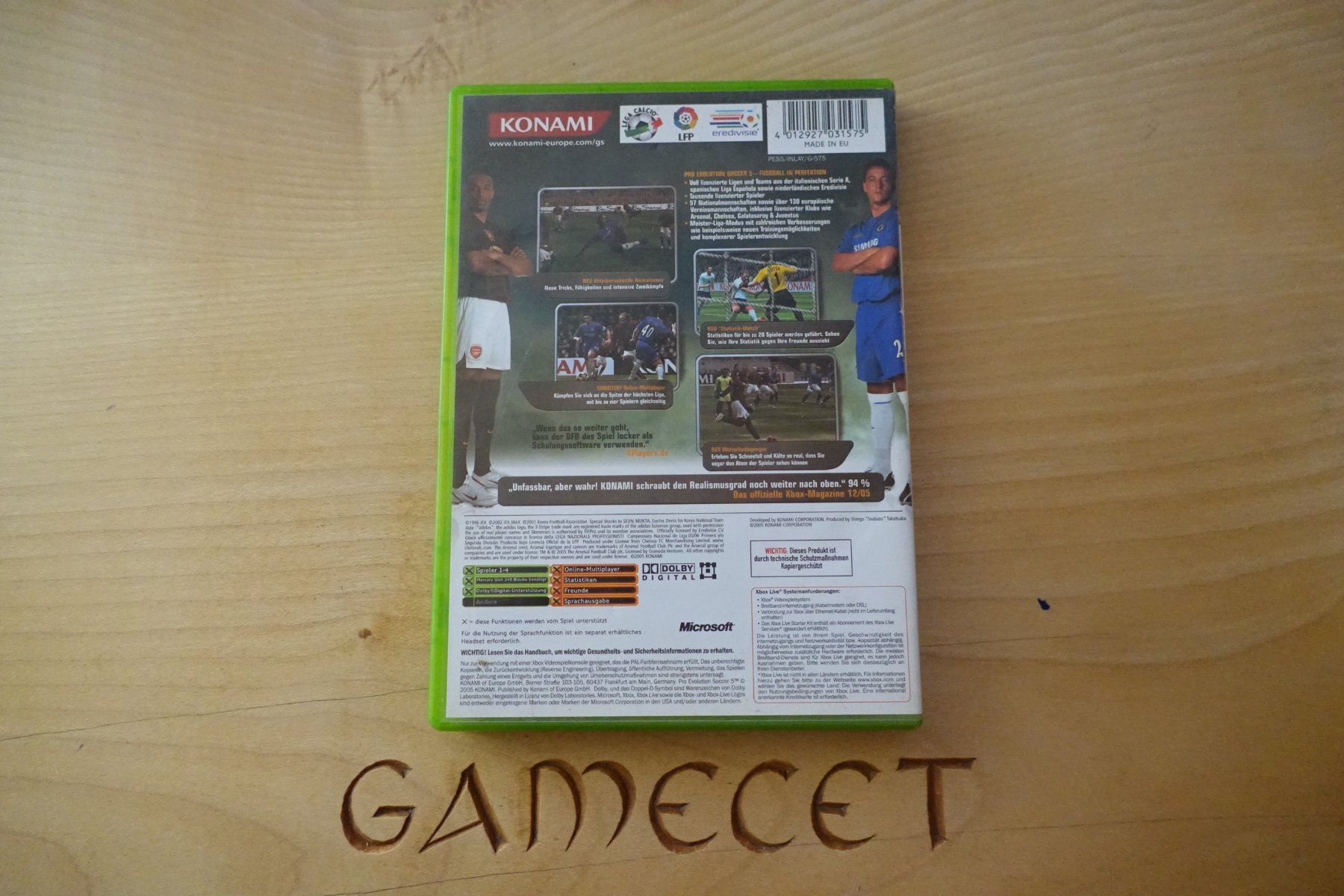 Microsoft Spiele: Pro Evolution Soccer 5 – Defekt aus Steinach von Gamecet 2
