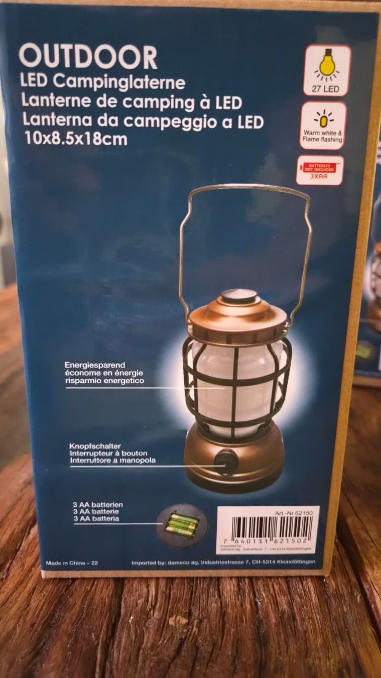 Lanterne: Laterne Led - Camping / Deko – Nuovo e nell'imballaggio originale da Jona venduto da Epimenides 3