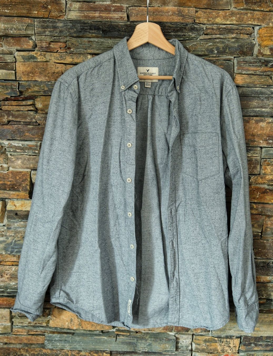 Camicie: Hemd Gr. M AMERICAN EAGLE Classic Fit Herren – Usato da Wohlen AG venduto da Exitburn 1