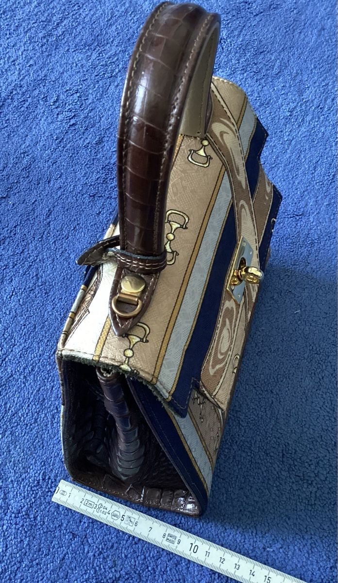 Borse da donna: Sac, beige et bleu marin – Nuovo (secondo la descrizione) da Le Landeron venduto da ArianeNi 1