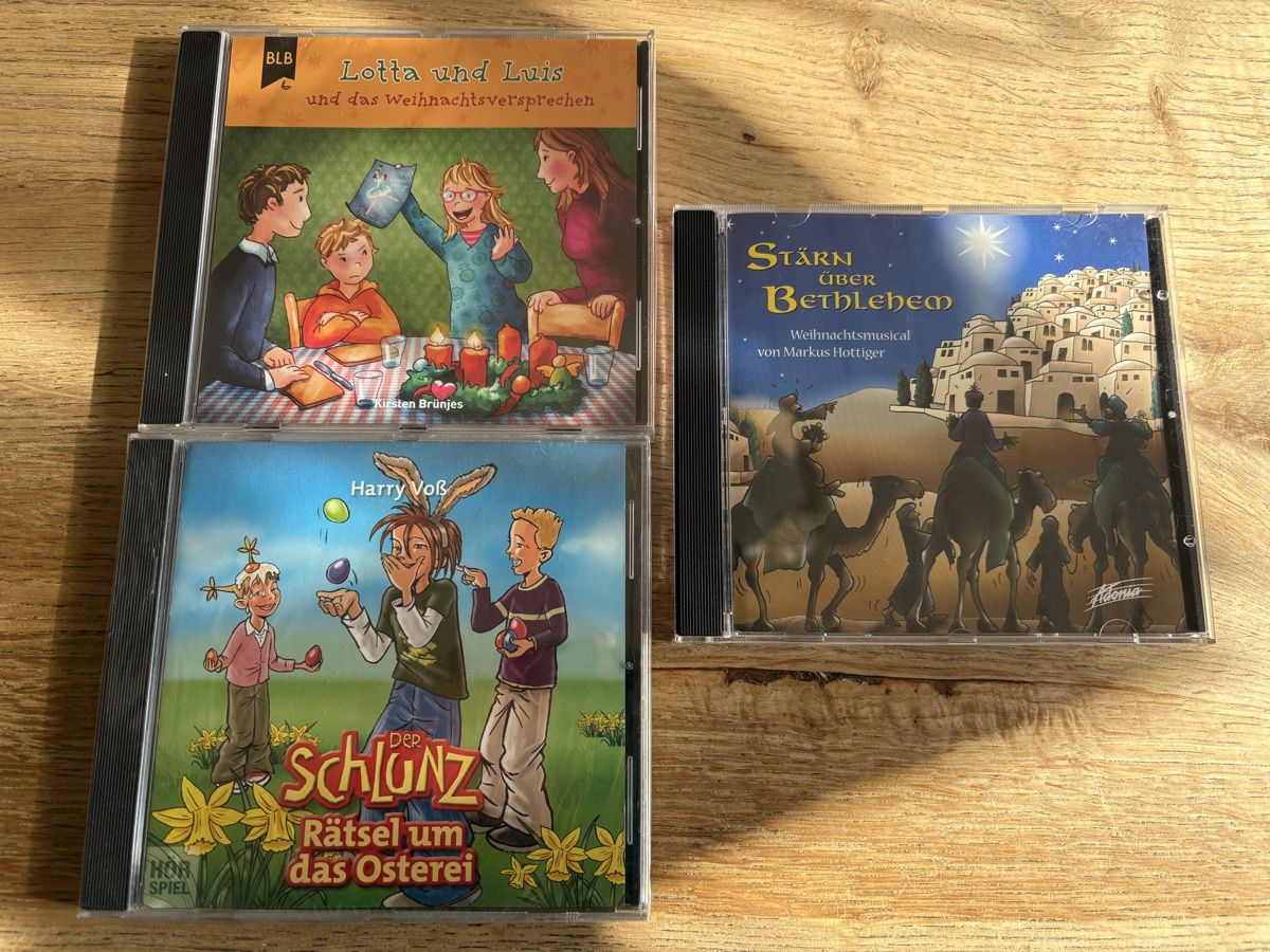 CD: Adonia Kinder-CD & Christliche Geschichten – Nuovo e nell'imballaggio originale da Bauma venduto da haelge01