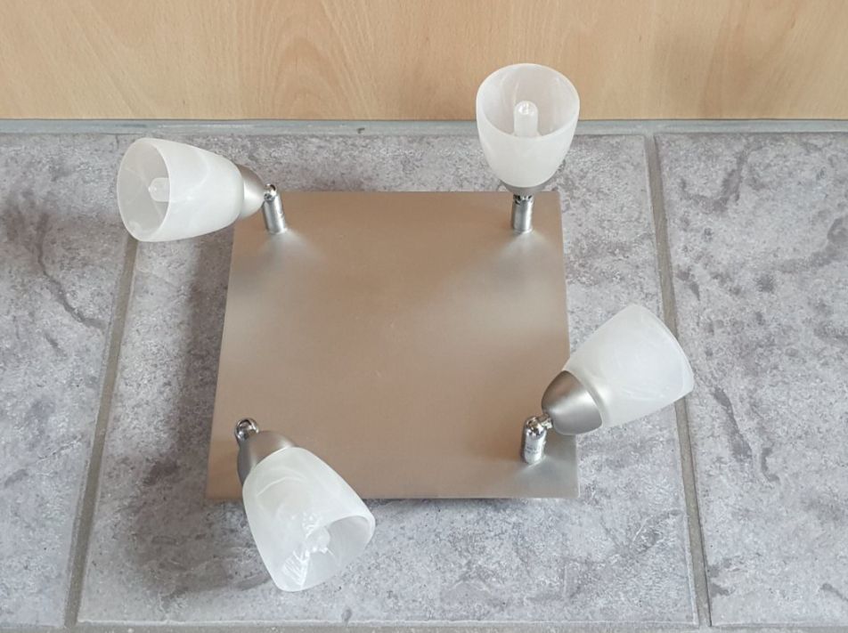 Lampadari & plafoniere: Deckenleuchte, Metall, 4-Leuchtmittel – Usato da Kreuzlingen venduto da LeslieBar 4