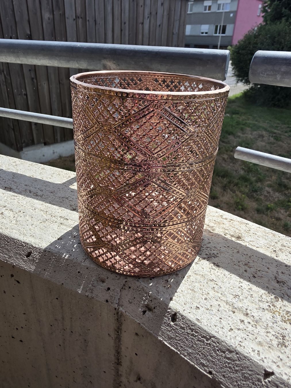 Lanterne: Orientalisches Windlicht Rosegold  – Usato da Madiswil venduto da Sandraho 1