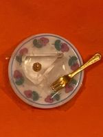 Swarovski Stück Torte mit Zübehor