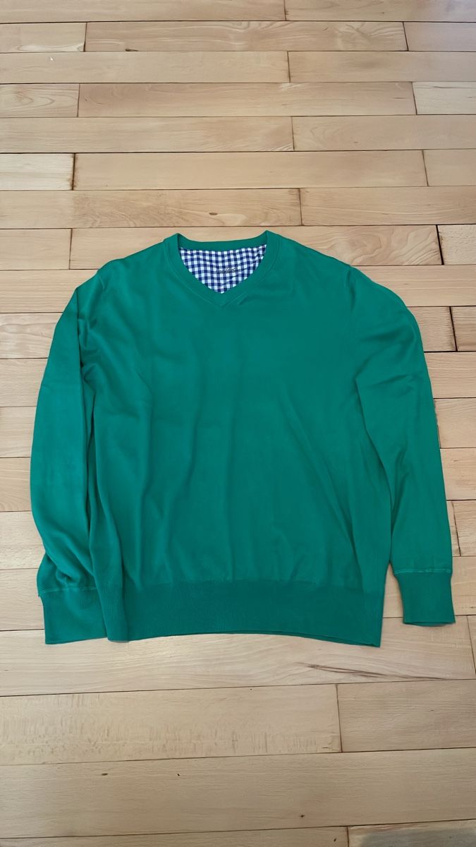 Pullover & Sweatshirts: Stylischer VanLaack Herrenpullover Grösse XL grün kariert – Gebraucht aus Thun von BanjoDan