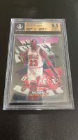 NBA Michael Jordan Topps Stadium club Triumvirate Bgs9.5 car
