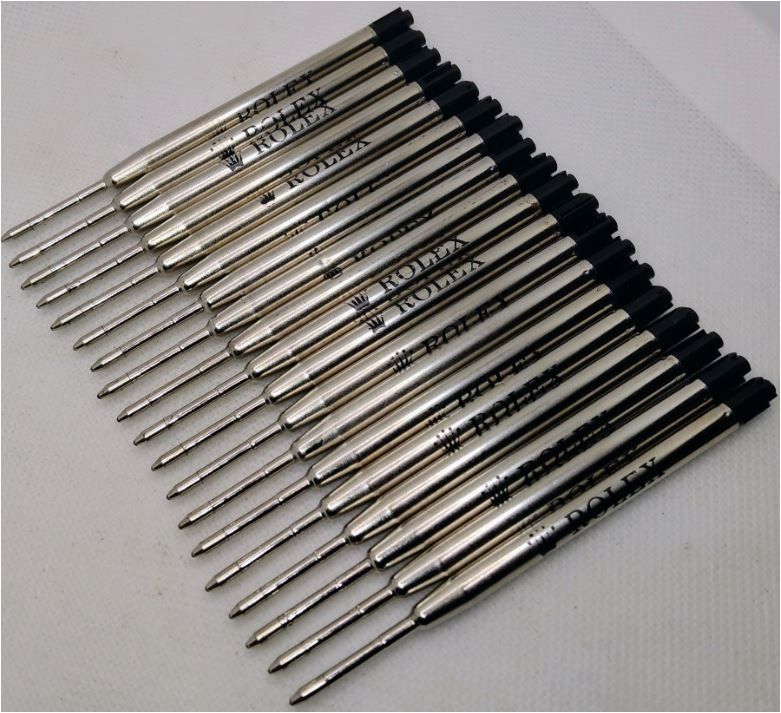 Penna & Evidenziatori: 19 Stk. Rolex - Kugelschreiber Mine Schwarz – Nuovo (secondo la descrizione) da Bruettisellen venduto da Collector_Store