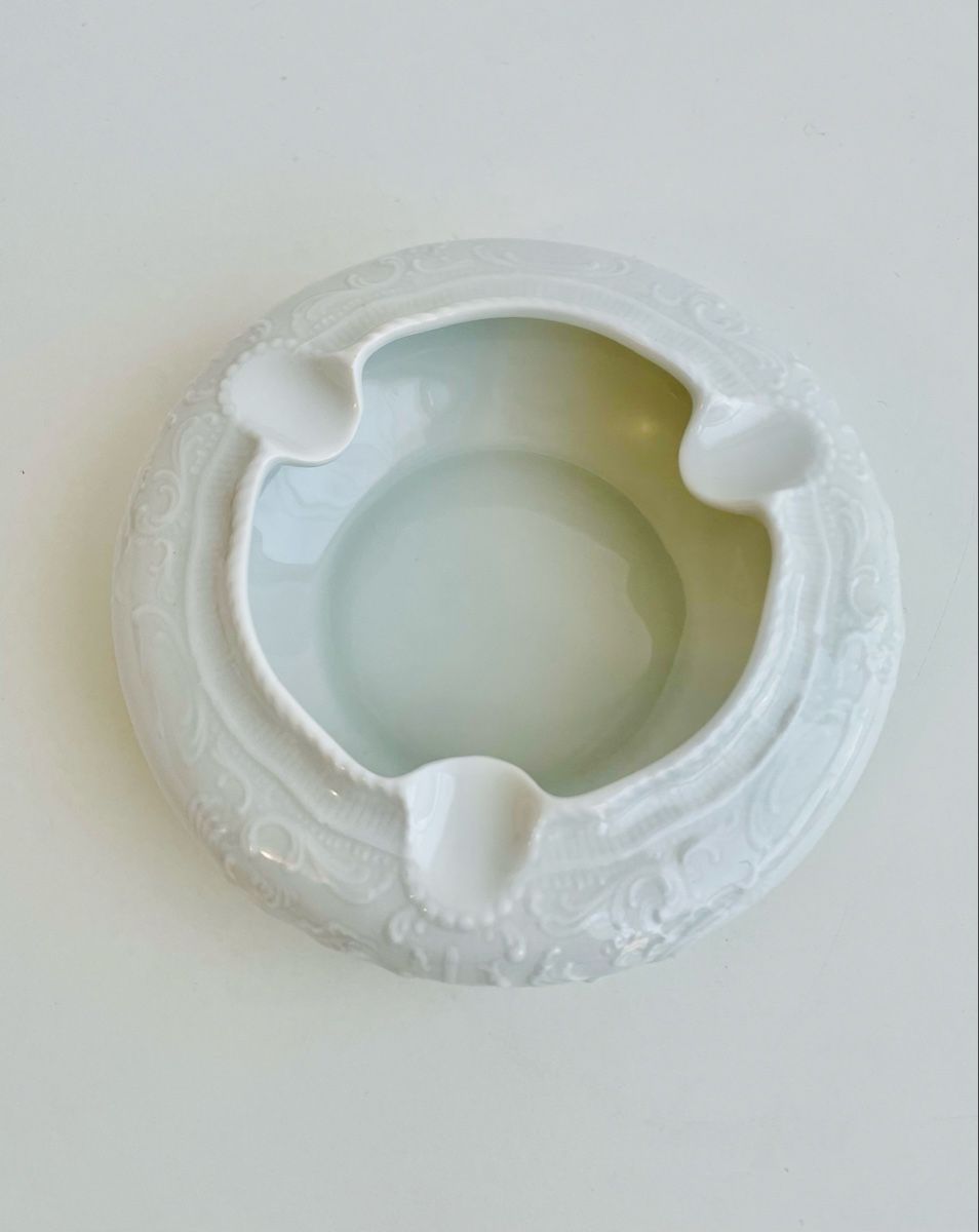 Rosenthal Portacenere: Cendrier Rosenthal Sanssouci vintage, Blanc – Usato da Genève venduto da mar_nd6c 1