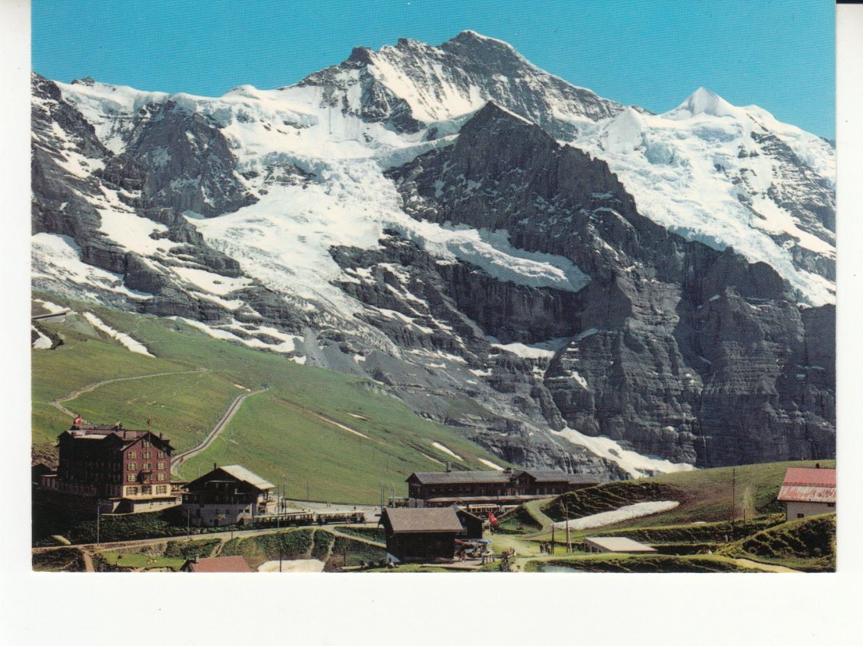 Ansichtskarten: Kleine Scheidegg ca. 1970 – Gebraucht aus Bürglen TG von StampGraf