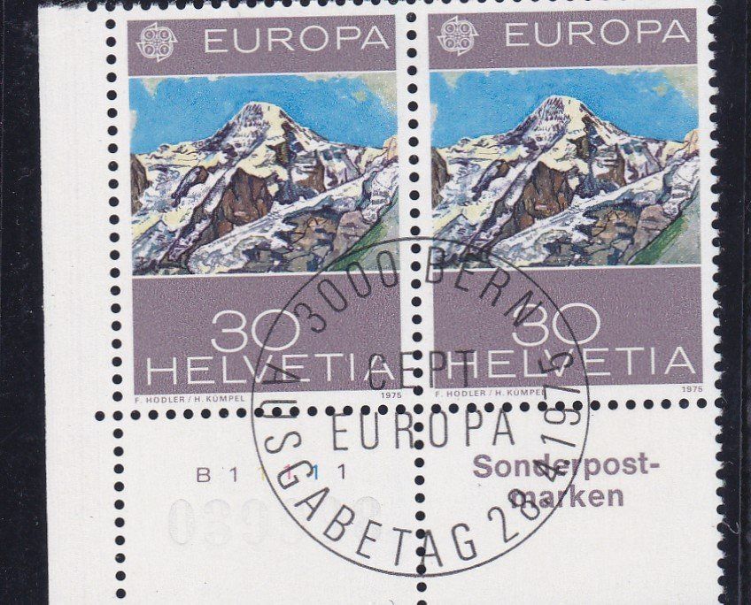 Alle Briefmarken: ET EUROPA 1975 – Neu (gemäss Beschreibung) aus Schliern b. Köniz von joni20