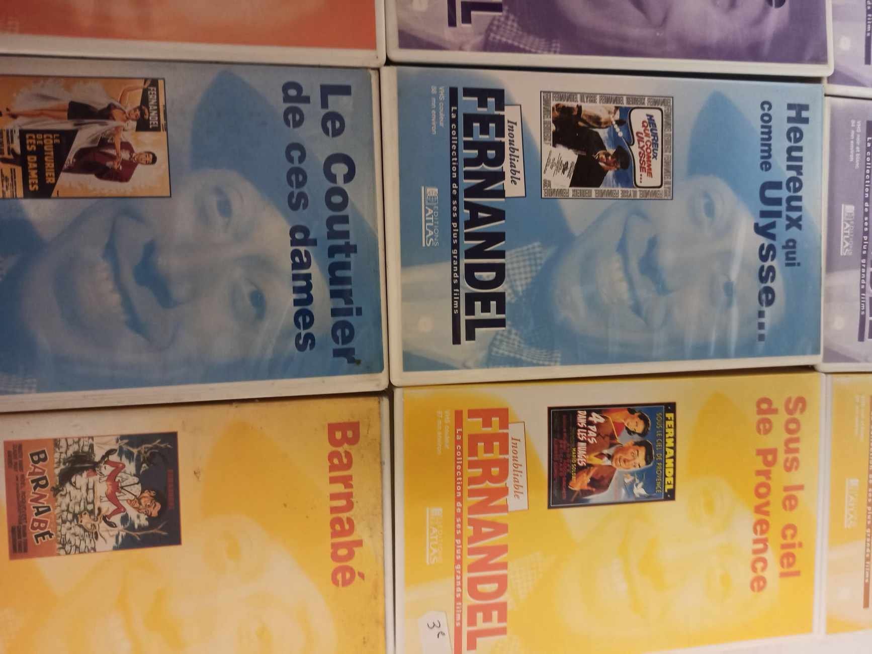 Tutti i VHS: 17 X VHS  Fernandel – Usato da La Chaux-de-Fonds venduto da Emmaus2300CDF 4