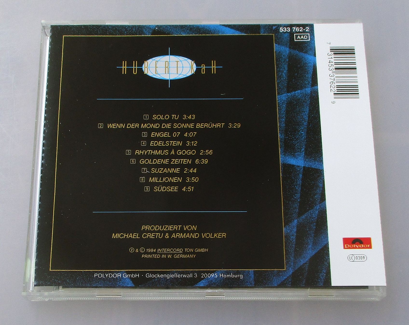 CD: HUBERT KAH - Goldene Zeiten – Usato da Wattwil venduto da Muriel11 1
