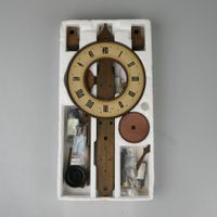 Klassisches Buco 1311 Holz-Uhrenbausatz