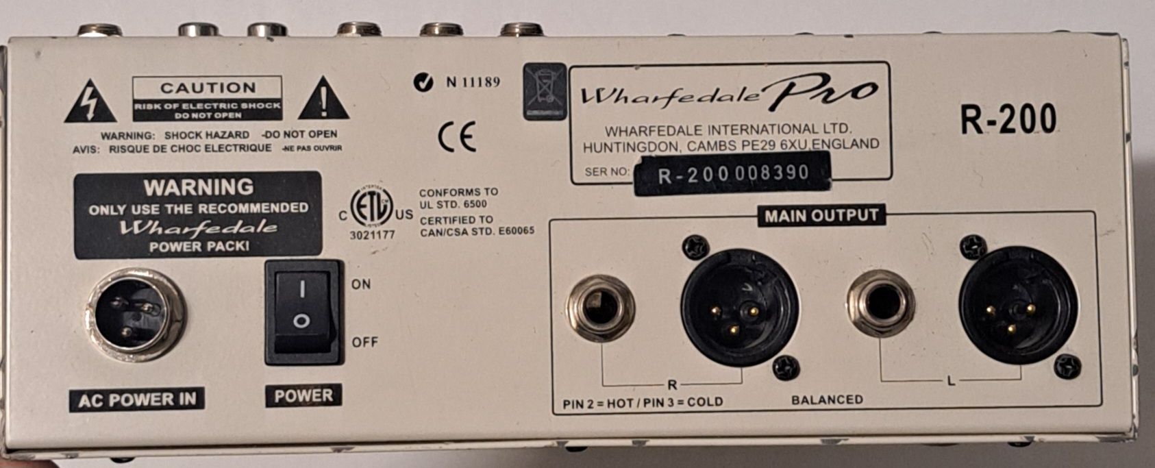 Strumenti musicali: Wharfedale pro r200 mixer – Usato da Biel/Bienne venduto da Sasha4u 6
