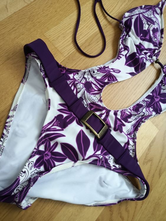 Monokini Gr. 38 mit Blumenmuster 2