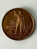 Medaille NAPOLEON I. 1811 Taufe des Königs v. Rom Bronze