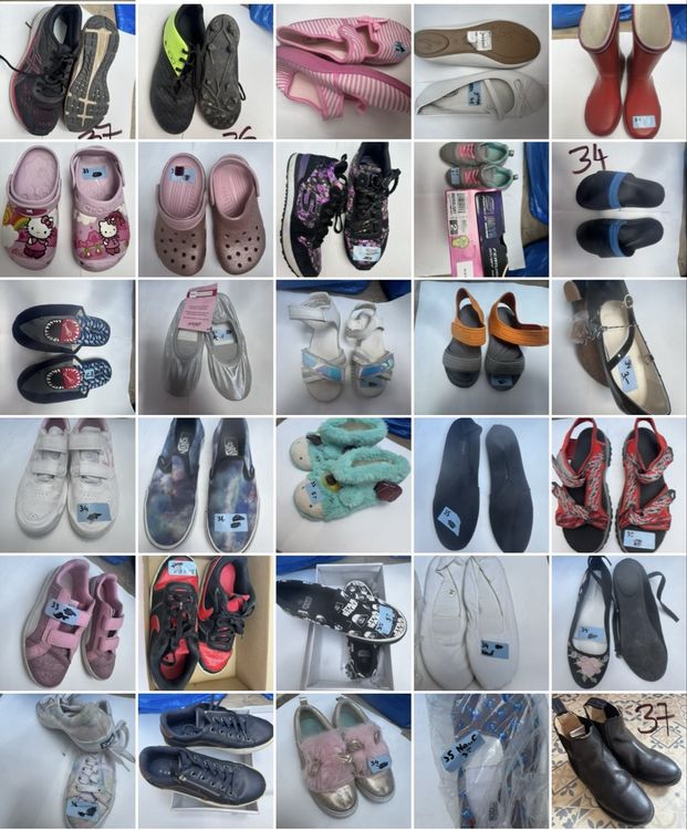 Chaussures hommes: Lot de chaussures enfant été (fille, garçon) 33 à 38.5 – D'occasion à Martigny par gigikro 1