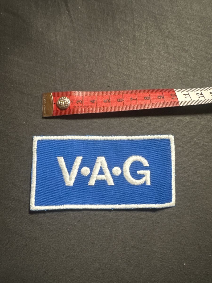 Toppe: Aufnäher Patch V•A•G – Usato da Deitingen venduto da Himhip