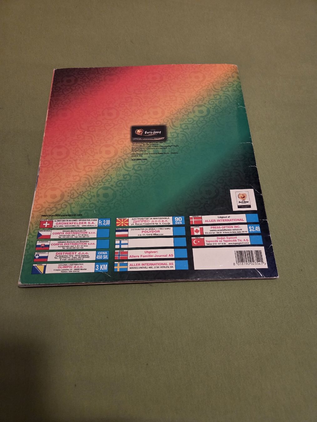 Panini Album: Panini Album EM 2004 komplett  – Usato da Embrach venduto da MamaSantos 6
