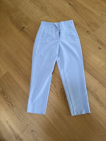 Stoffhose Zara hellblau