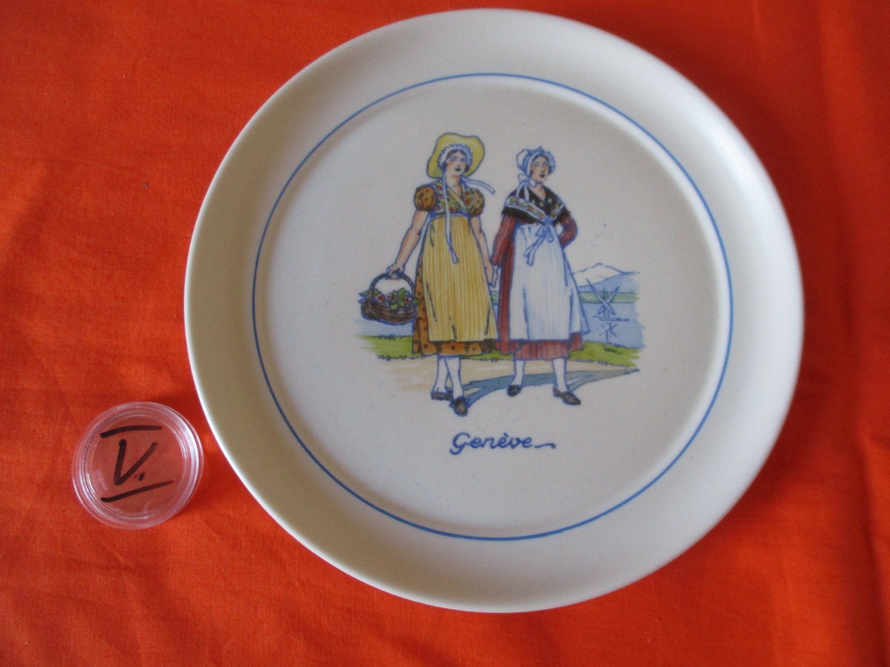 Teller: Langenthal Teller Trachten 1939 – Gebraucht aus Birsfelden von alles-muss-raus