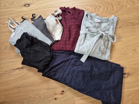 7-teiliges Kleiderpaket Umstandsmode Schwangerschaft Gr. M