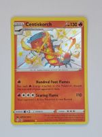 Pokémon Karte Centiskorch SV019 Shiny guter Zustand