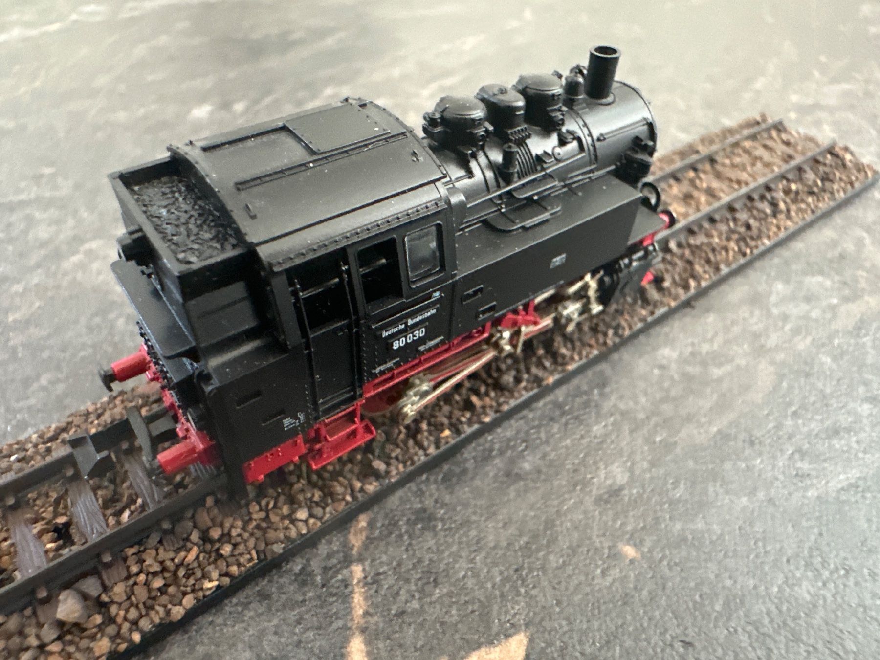 Fleischmann Modellini di ferrovie: Fleischmann	7026 Tenderlok, BR 80 030, Analog – Usato da Sennwald venduto da HARO-Import 1
