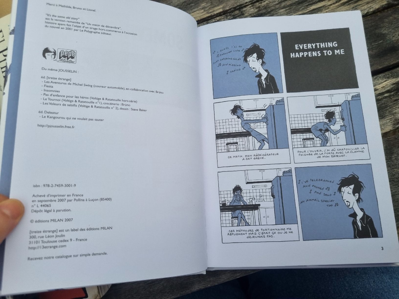 Comics: BD Somewhere Else, Pascal Jousselin – Gebraucht aus Fribourg von sal_5ln6 6