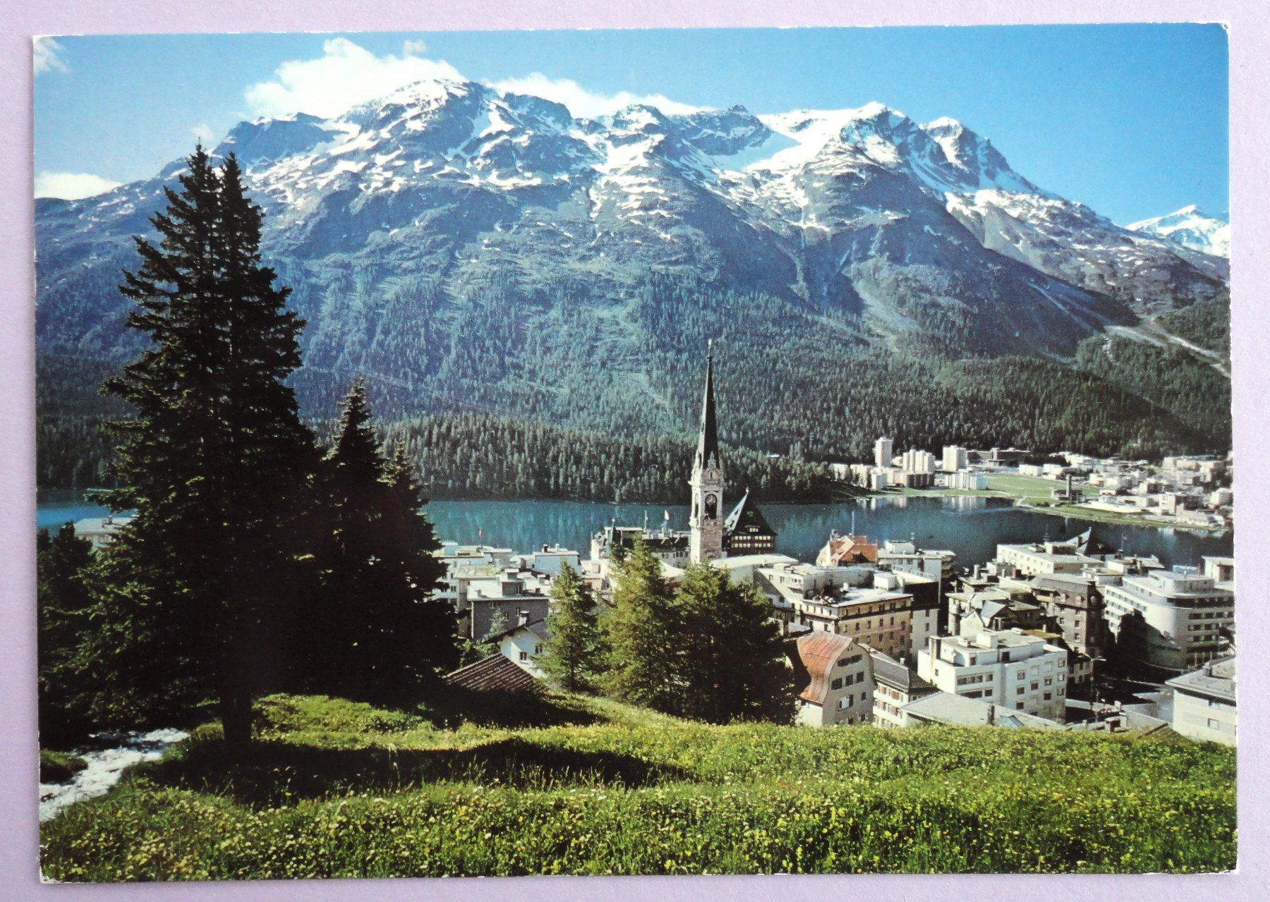 Cartoline postali: St. Moritz 1800 m s.m. – Usato da Fétigny venduto da Billy2miny